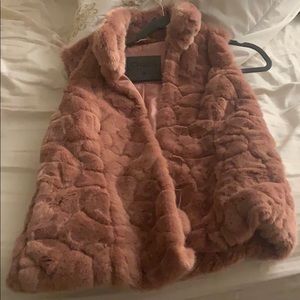 Soft pink great detail w pocket jacket